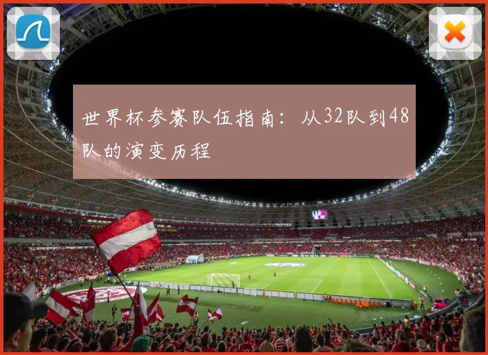 世界杯参赛队伍指南：从32队到48队的演变历程