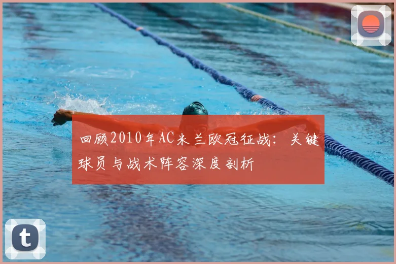 回顾2010年AC米兰欧冠征战：关键球员与战术阵容深度剖析