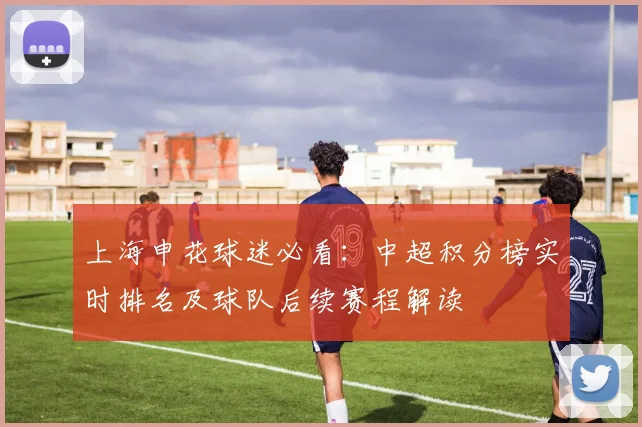 上海申花球迷必看：中超积分榜实时排名及球队后续赛程解读